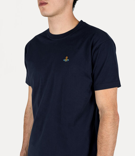 Vivienne Westwood Classic T-shirt Multicolour Orb in Navy